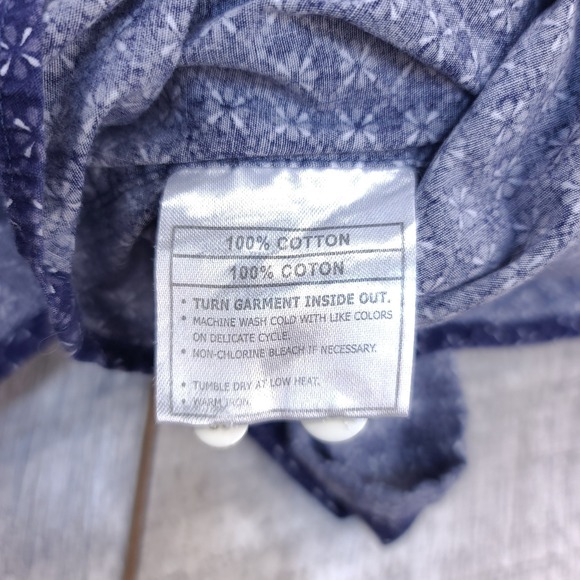 Ariat Shirt Mens Large Purple Pro Series Floral Button Down Long Sleeve Western - Picture 6 of 7